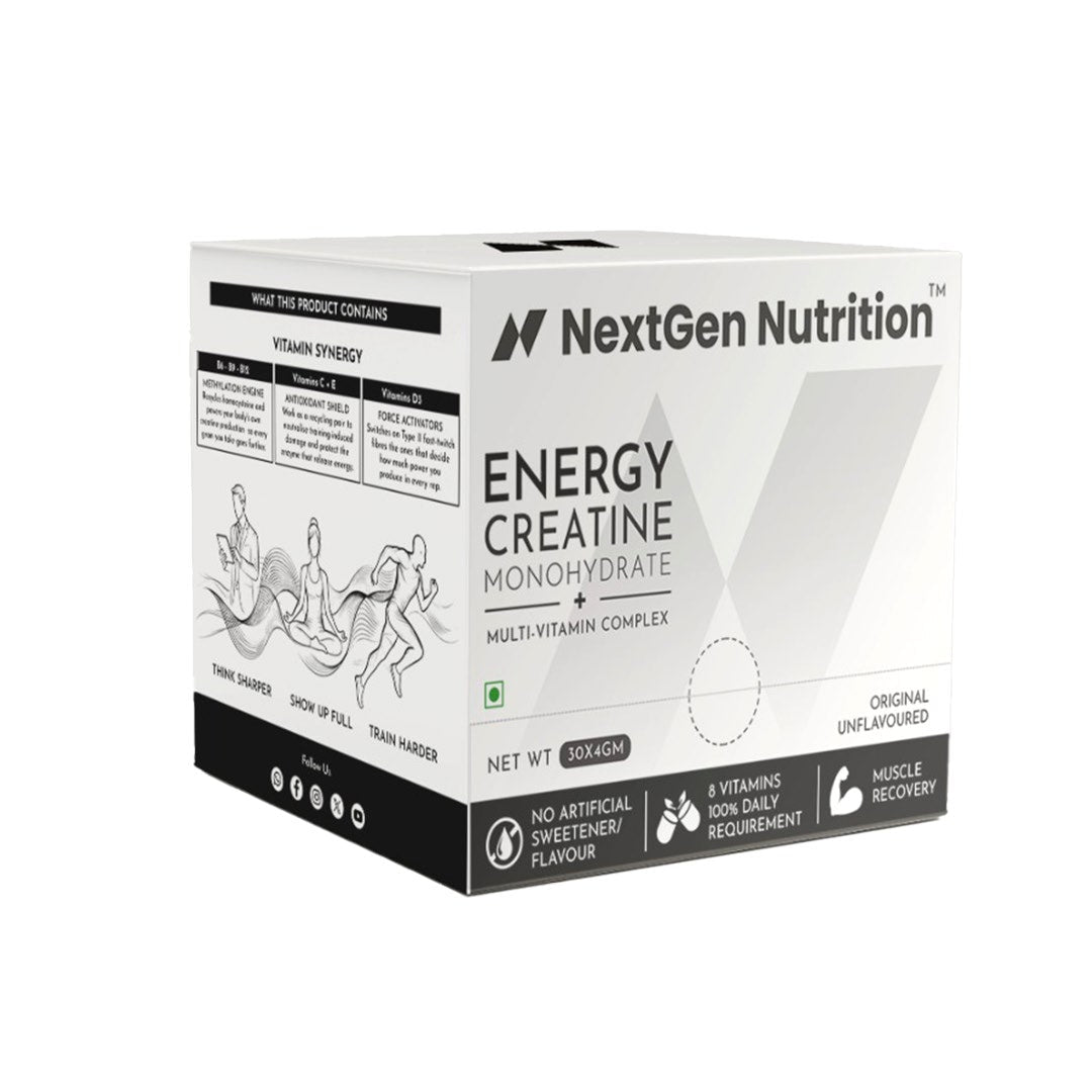 CORE - ENERGY Micronised Creatine Monohydrate + Multivitamins - NextGen NutritionsCORE - ENERGY Micronised Creatine Monohydrate + MultivitaminsCreatineNextGen Nutritions